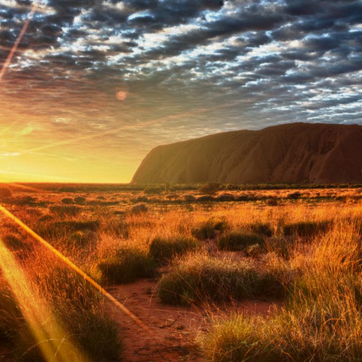 Sunrise over Uluru | Voyages Indigenous Tourism