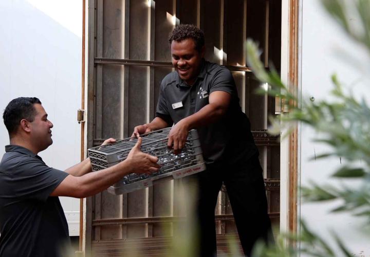 Staff at Ayers Rock Resort 