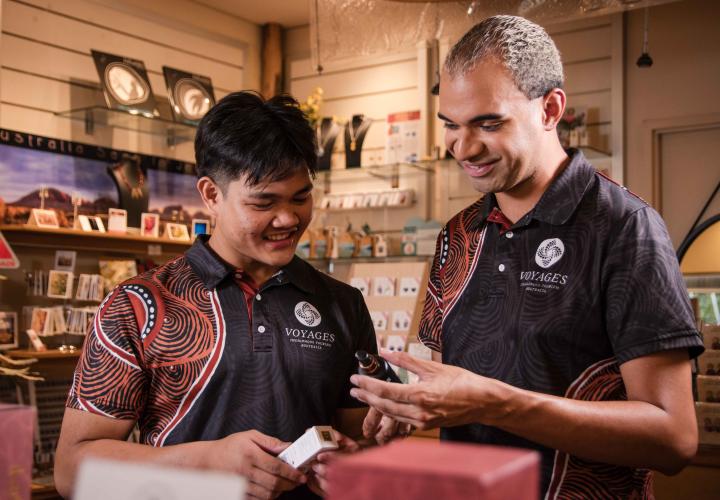 Staff at Ayers Rock Resort 